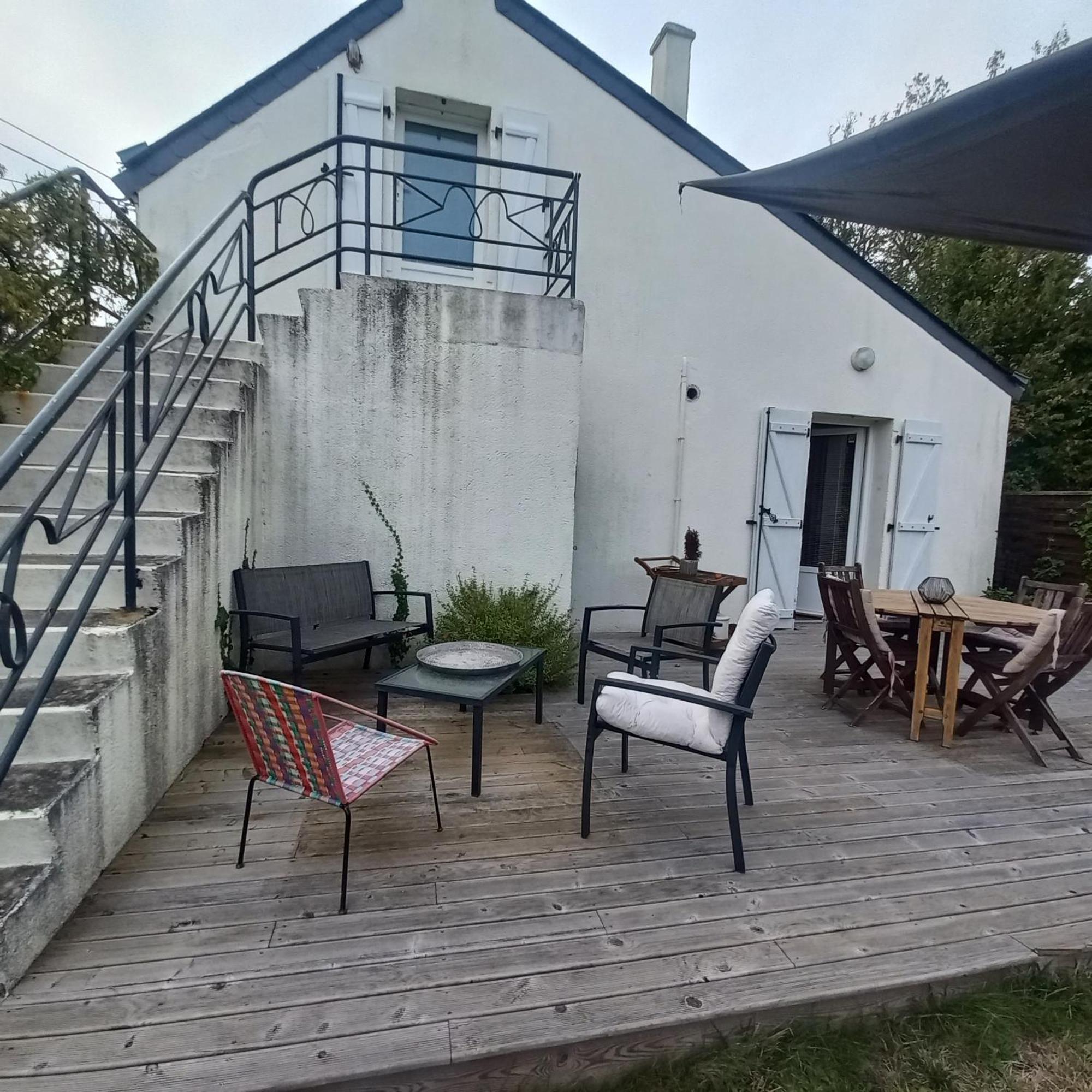Appartement indépendant Saint-Gildas-de-Rhuys Extérieur photo